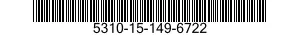 5310-15-149-6722 NUT,PLAIN,EXTENDED WASHER,ROUND 5310151496722 151496722