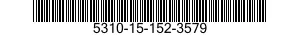 5310-15-152-3579 NUT,PLAIN,ROUND 5310151523579 151523579