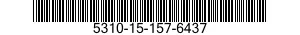 5310-15-157-6437 NUT,SELF-LOCKING,CASTELLATED,HEXAGON 5310151576437 151576437