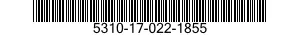 5310-17-022-1855 NUT,PLAIN,HEXAGON 5310170221855 170221855
