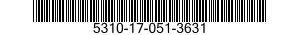 5310-17-051-3631 WASHER,FLAT 5310170513631 170513631