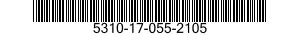 5310-17-055-2105 NUT,PLAIN,RECTANGULAR 5310170552105 170552105