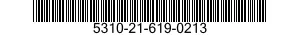 5310-21-619-0213 NUT,PLAIN,HEXAGON 5310216190213 216190213