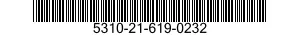 5310-21-619-0232 NUT,PLAIN,HEXAGON 5310216190232 216190232