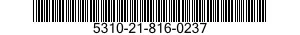 5310-21-816-0237 NUT,SELF-LOCKING,PLATE 5310218160237 218160237