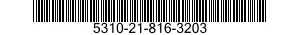 5310-21-816-3203 NUT,SELF-LOCKING,EXTENDED WASHER,DOUBLE HEXAGON 5310218163203 218163203