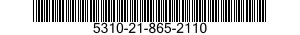 5310-21-865-2110 NUT,PLAIN,HEXAGON 5310218652110 218652110