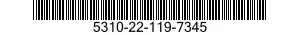 5310-22-119-7345 NUT,SELF-LOCKING,HEXAGON 5310221197345 221197345