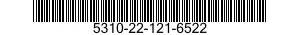 5310-22-121-6522 NUT,PLAIN,ROUND 5310221216522 221216522