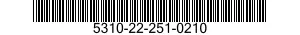 5310-22-251-0210 NUT,PLAIN,HEXAGON 5310222510210 222510210