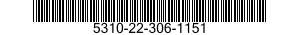 5310-22-306-1151 NUT,SELF-LOCKING,PLATE 5310223061151 223061151