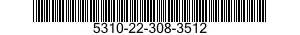 5310-22-308-3512 NUT,SELF-LOCKING,EXTENDED WASHER,DOUBLE HEXAGON 5310223083512 223083512