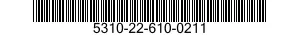 5310-22-610-0211 WASHER,FLAT 5310226100211 226100211