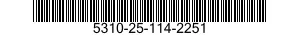 5310-25-114-2251 NUT,SELF-LOCKING,PLATE 5310251142251 251142251