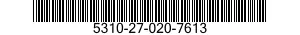 5310-27-020-7613 NUT,PLAIN,HEXAGON 5310270207613 270207613