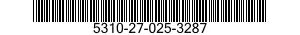 5310-27-025-3287 NUT,PLAIN,CLINCH 5310270253287 270253287