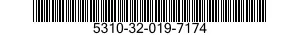 5310-32-019-7174 NUT,PLAIN,HEXAGON 5310320197174 320197174