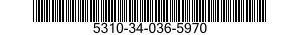 5310-34-036-5970 WASHER,PANEL FASTENER SCREW 5310340365970 340365970