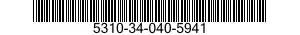 5310-34-040-5941 NUT,PLAIN,HEXAGON 5310340405941 340405941