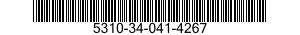 5310-34-041-4267 NUT,PLAIN,CASTELLATED,HEXAGON 5310340414267 340414267