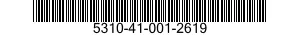 5310-41-001-2619 WASHER,KEYWAY 5310410012619 410012619