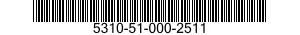 5310-51-000-2511 NUT,SELF-LOCKING,WING 5310510002511 510002511