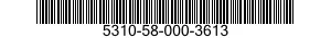 5310-58-000-3613 NUT,SELF-LOCKING,HEXAGON 5310580003613 580003613