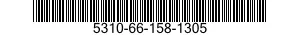 5310-66-158-1305 NUT,PLAIN,CASTELLATED,HEXAGON 5310661581305 661581305