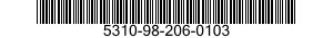 5310-98-206-0103 WASHER,FLAT 5310982060103 982060103