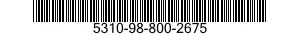 5310-98-800-2675  5310988002675 988002675