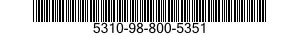 5310-98-800-5351 NUT,SELF-LOCKING,HEXAGON 5310988005351 988005351