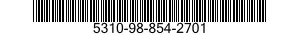 5310-98-854-2701 NUT,PLAIN,BLIND RIVET 5310988542701 988542701