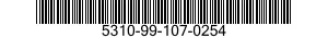 5310-99-107-0254 NUT,SELF-LOCKING,EXTENDED WASHER,HEXAGON 5310991070254 991070254