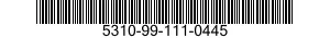 5310-99-111-0445  5310991110445 991110445