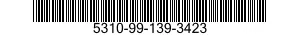 5310-99-139-3423 NUT,PLAIN,HEXAGON 5310991393423 991393423