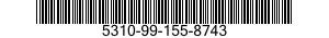 5310-99-155-8743 WING NUT ASSEMBLY 5310991558743 991558743