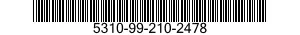 5310-99-210-2478 NUT,PLAIN,RECTANGULAR 5310992102478 992102478