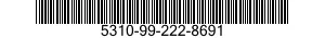 5310-99-222-8691 NUT,SELF-LOCKING,PLATE 5310992228691 992228691