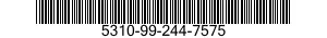 5310-99-244-7575 NUT,SELF-LOCKING,EXTENDED WASHER,DOUBLE HEXAGON 5310992447575 992447575