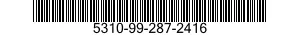 5310-99-287-2416 NUT ASSEMBLY,RETAINER PLATE 5310992872416 992872416