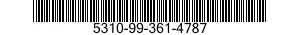 5310-99-361-4787 NUT,PLAIN,HEXAGON 5310993614787 993614787