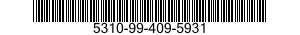 5310-99-409-5931 NUT,PLAIN,SLOTTED,HEXAGON 5310994095931 994095931