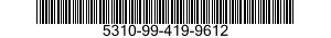 5310-99-419-9612 NUT,PLAIN,HEXAGON 5310994199612 994199612