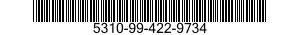 5310-99-422-9734 NUT,PLAIN,CASTELLATED,HEXAGON 5310994229734 994229734