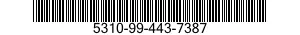 5310-99-443-7387 NUT,PLAIN,SINGLE BALL SEAT,HEXAGON 5310994437387 994437387