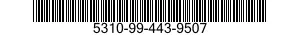 5310-99-443-9507 NUT,PLAIN,SINGLE BALL SEAT,HEXAGON 5310994439507 994439507