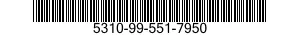 5310-99-551-7950 NUT,PLAIN,BLIND RIVET 5310995517950 995517950