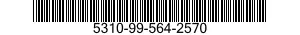 5310-99-564-2570 NUT,PLAIN,EXTENDED WASHER,HEXAGON 5310995642570 995642570