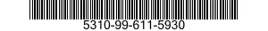 5310-99-611-5930 NUT,SELF-LOCKING,EXTENDED WASHER,DOUBLE HEXAGON 5310996115930 996115930