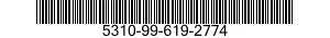 5310-99-619-2774 NUT,SELF-LOCKING,EXTENDED WASHER,HEXAGON 5310996192774 996192774